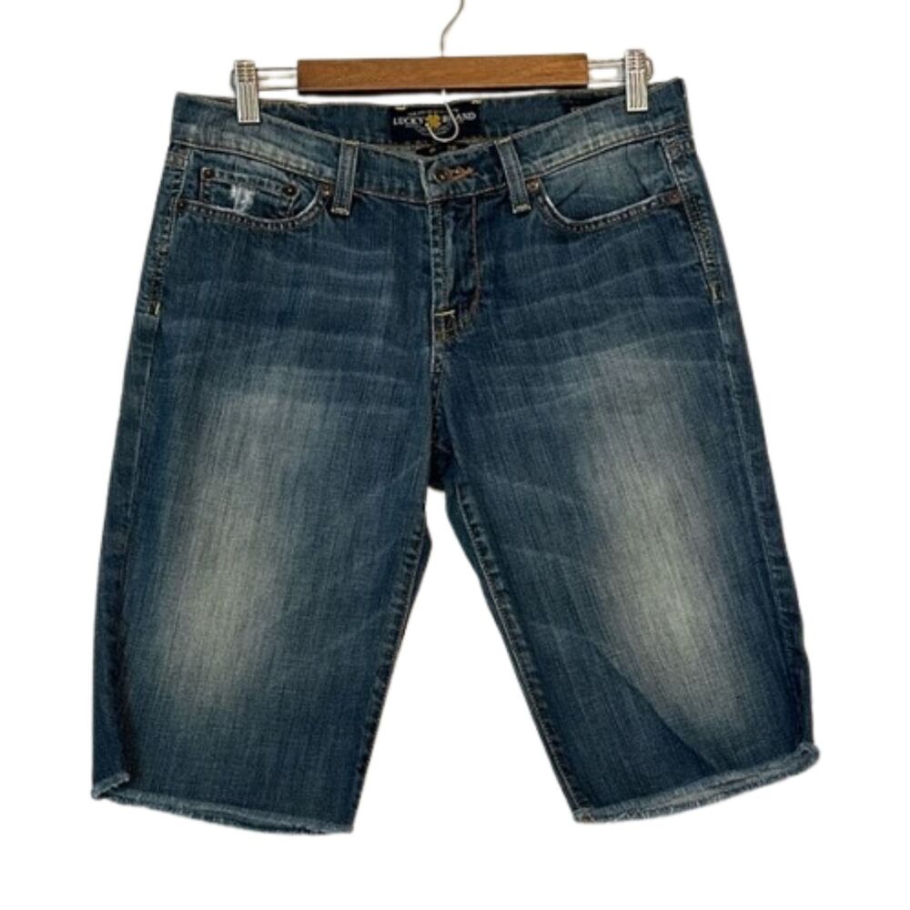 Lucky Brand Blue Casual Bermuda Shorts